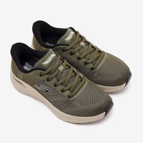 Skechers 232712 OLBK Arch Fit 2.0 Haki Erkek Spor Ayakkabı