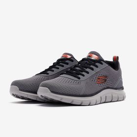 Skechers 232758TK CCOR Track Leshur Gri Erkek Spor Ayakkabı
