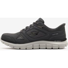 Skechers 233039TK Gri CHAR Track Ezral Erkek Sneaker Ayakkabı