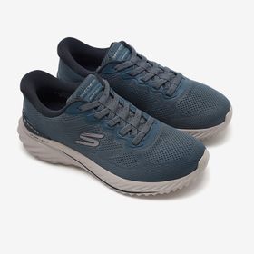 Skechers 233459 SLT Bounder 3.0 Gri Erkek Spor Ayakkabı