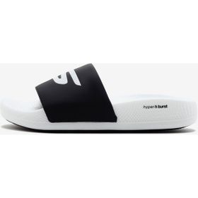 Skechers 246020 Hyper Slide Beyaz Siyah Erkek Terlik