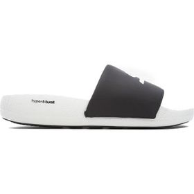 Skechers 246020 Hyper Slide Beyaz Siyah Erkek Terlik