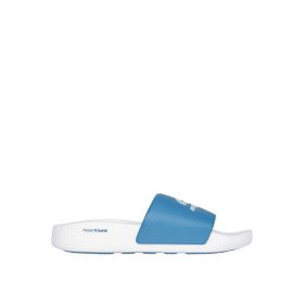 Skechers 246020-WBL Hyper Slide Deriver Beyaz Mavi Erkek Terlik