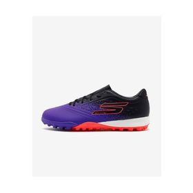 Skechers 252016-PUR Gold TF Mor Erkek Halı Saha Ayakkabısı