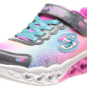 SKECHERS 302315L NVMT Flutter Heart Lights-Simply L Büyük Kız Çocuk Lacivert Işıklı Spor Ayakkabı