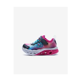 SKECHERS 302315L NVMT Flutter Heart Lights-Simply L Büyük Kız Çocuk Lacivert Işıklı Spor Ayakkabı
