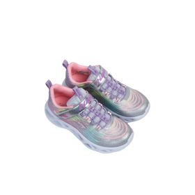 Skechers 302321L-SMLT Slight Twisty Brights Gümüş Multi Unisex Çocuk Koşu ve Yürüyüş Ayakkabı