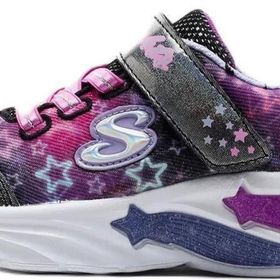 Skechers 302324N BKMT Star Sparks Kız Çocuk Spor Ayakkabı