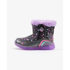 Skechers 302656N-BKLV Illumi Brights Siyah Işıklı Çocuk Bot