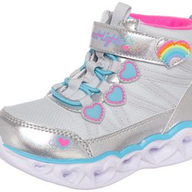 Skechers 302668L Lvmt Heart Lights Mor Kız Çocuk Bot