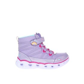 Skechers 302668L Lvmt Heart Lights Mor Kız Çocuk Bot