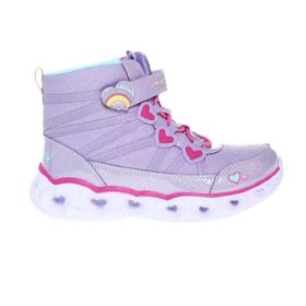 Skechers 302668L Lvmt Heart Lights Mor Kız Çocuk Bot