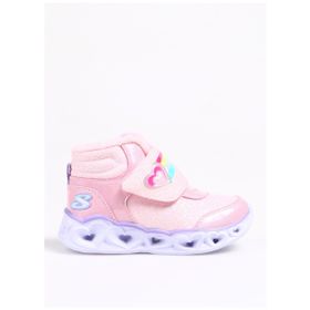 Skechers 302669L-PKLV Pembe Heart Lights Brilliant Rainbow Günlük Işıklı Çocuk Bot