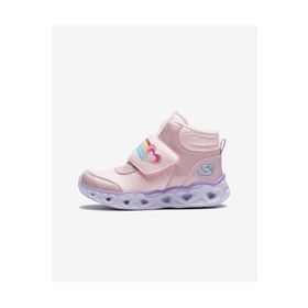 Skechers 302669L-PKLV Pembe Heart Lights Brilliant Rainbow Günlük Işıklı Çocuk Bot