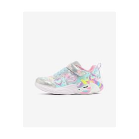 Skechers 303063L SMLT Gri Unicorn Dreams Heart Sparkles Çocuk Sneaker Ayakkabı
