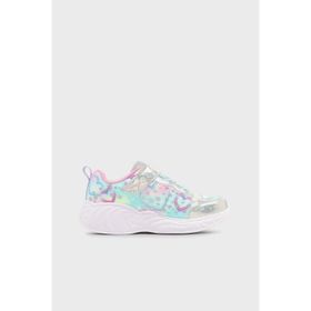 Skechers 303063L SMLT Gri Unicorn Dreams Heart Sparkles Çocuk Sneaker Ayakkabı