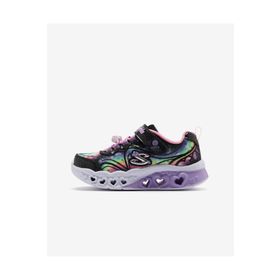 Skechers 303253L BKPK Siyah Pembe Flutter Heart Lights Groovy Swirl Büyük Işıklı Kız Çocuk Spor Ayakkabı