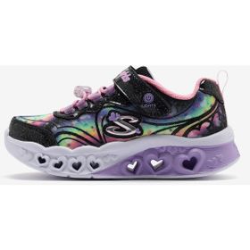 Skechers 303253L BKPK Siyah Pembe Flutter Heart Lights Groovy Swirl Büyük Işıklı Kız Çocuk Spor Ayakkabı
