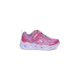 Skechers 303257L HPMT Heart Lights Boogie Love Pembe Işıklı Büyük Kız Çocuk Spor Ayakkabı
