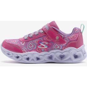 Skechers 303257L HPMT Heart Lights Boogie Love Pembe Işıklı Büyük Kız Çocuk Spor Ayakkabı