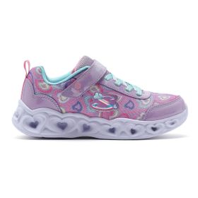 Skechers 303257L LVMT Heart Lights-Boogie Love Çok Renkli Çocuk Sneaker Ayakkabı