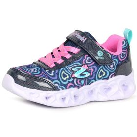 Skechers 303257L NVMT Heart Lights-Boogie Love Çok Renkli Çocuk Sneaker Ayakkabı