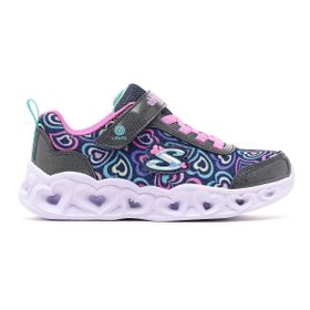 Skechers 303257L NVMT Heart Lights-Boogie Love Çok Renkli Çocuk Sneaker Ayakkabı