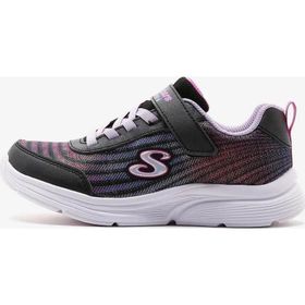 Skechers 303393L BKMT Wavy Lites-Hydro Crush Siyah Kız Çocuk Spor Ayakkabı