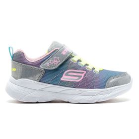 Skechers 303518L Gymt Snap Sprints 2.0 Stars Away Gri Çocuk Sneaker Ayakkabı