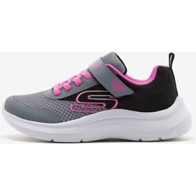 Skechers 303534L BKGY Skech Fast Trending Color Büyük Siyah Kız Çocuk Spor Ayakkabı