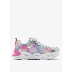 Skechers 303716L SMLT Gri Twisty Glow Sorbet Swirl Çocuk Sneaker Ayakkabı