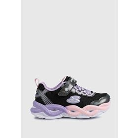 Skechers 303717L BKMT Twisty Glow Büyük Siyah Işıklı Kız Çocuk Spor Ayakkabı