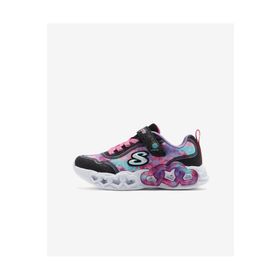 Skechers 303753L BKMT Infinite Heart Lights Color Lovin Siyah Işıklı Büyük Kız Çocuk Spor Ayakkabı