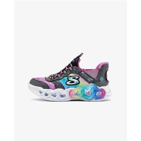Skechers 303753L BKMT Infinite Heart Lights Color Lovin Siyah Işıklı Büyük Kız Çocuk Spor Ayakkabı