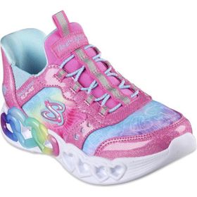 Skechers 303755L PKMT Infinite Heart Lights Eternal Shimmer Pembe Işıklı Büyük Kız Çocuk Spor Ayakkabı