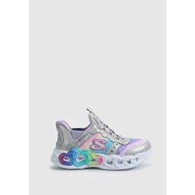 Skechers 303755L SMLT İnfinite Heart Lights Gri Işıklı Büyük Kız Çocuk Spor Ayakkabı