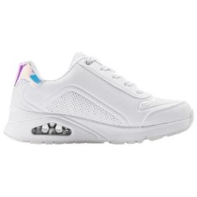 Skechers 310554L-WHT Uno Gen1 Zip And Stride Beyaz Unisex Çocuk Koşu ve Yürüyüş Ayakkabı