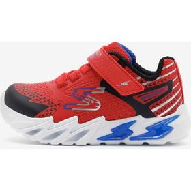 Skechers 400138N RDBK Flexglow Bolt Kırmızı Işıklı Küçük Erkek Çocuk Spor Ayakkabı