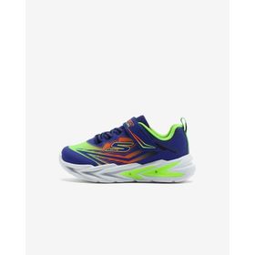 Skechers 400139N-BLMT Flexglow Ultra Mavi Işıklı Erkek Çocuk Spor Ayakkabı