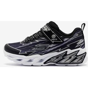 Skechers 400149L BKGY Siyah Işıklı Light Storm 2.0 Bolt-Brights Erkek Çocuk Spor Ayakkabı