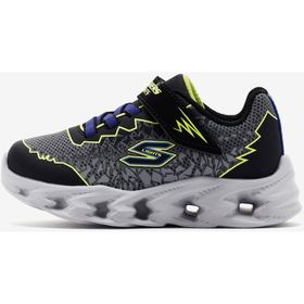 Skechers 400603N BKYL Vortex 2.0 Zorento Küçük Siyah Işıklı Erkek Çocuk Spor Ayakkabı