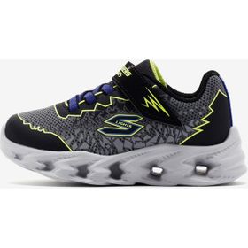 Skechers 400603N BKYL Vortex 2.0 Zorento Küçük Siyah Işıklı Erkek Çocuk Spor Ayakkabı