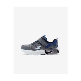 Skechers 400617L CCBL Creature Lights Büyük Gri Işıklı Erkek Çocuk Spor Ayakkabı