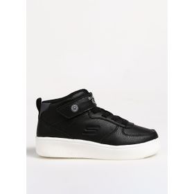 Skechers 400622L BLK Sport Court 92 Show Starter Siyah Işıklı Büyük Erkek Çocuk Spor Ayakkabı