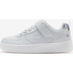 Skechers 400623L-WHT Sport Court 92 Show Maddox Beyaz Unisex Çocuk Koşu ve Yürüyüş Ayakkabı