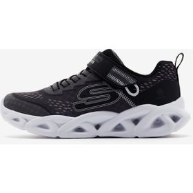 Skechers 401625L CCBK Twisty Brights 2.0 Büyük Gri Işıklı Erkek Çocuk Spor Ayakkabı