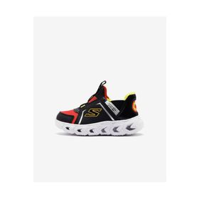 Skechers 403830N BKRD Hypno-Flash 2.0-Brisk Brights Küçük Siyah Işıklı Erkek Çocuk Spor Ayakkabı