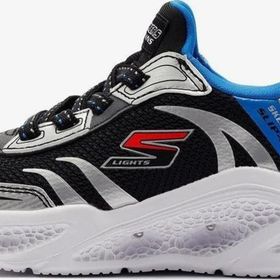 Skechers 403848L SLBK Meteor Lights Brisk Beams Erkek Çocuk Spor Ayakkabı