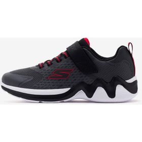 Skechers 403992L CCBK Siyah Wave Tek Büyük Gri Erkek Çocuk Spor Ayakkabı
