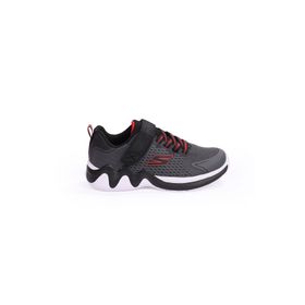 Skechers 403992L CCBK Siyah Wave Tek Büyük Gri Erkek Çocuk Spor Ayakkabı